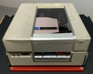 Vintage Sony Av - 3400 Reel To Reel Video Tape Recorder