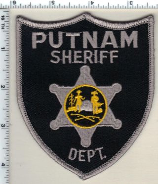 Putnam Sheriff Dept.  (west Virginia) 1st Issue Shoulder Patch