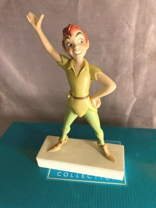 Wdcc Peter Pan " Off To Never Land " Figurine
