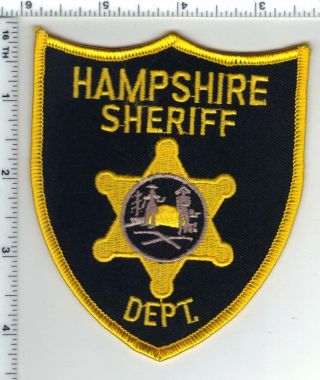 Hampshire Sheriff Dept.  (west Virginia) 1st Issue Shoulder Patch