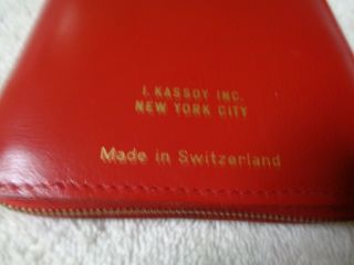 Vintage AD Leveridge MM Gauge & Weight Estimator Carrying Case Box Switzerland 3