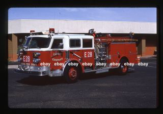 Phoenix Az E28 1982 American La France Pumper Fire Apparatus Slide