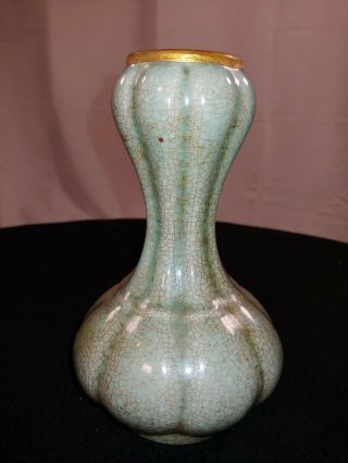 Chinese Porcelain - Garlic Head Vase