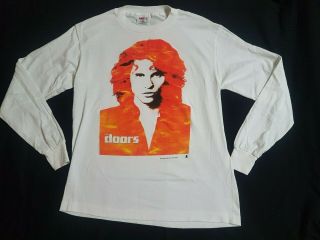 Vintage 1991 - The Doors Movie Promo Shirt - Val Kilmer Meg Ryan Nos Large