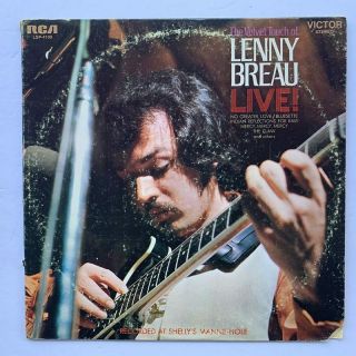 Lenny Breau The Velvet Touch Of Lenny Breau - Live Lp Vg/vex