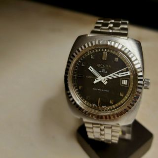 Vintage Sicura By Breitling Automatic Watch 25j