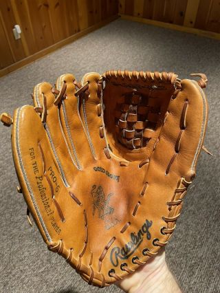 Rawlings Heart Of The Hide Hoh Lh Baseball Glove,  Pro - 6,  Made In Usa,  Vintage