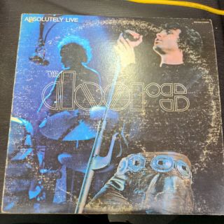 Record Album The Doors Absolutely Live Double Album Lp Vg