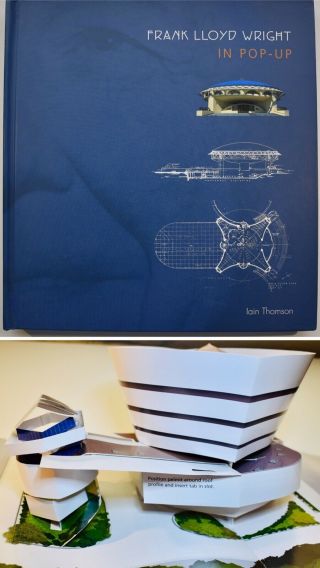Frank Lloyd Wright Pop - Up Book By Iain Thomson (2002) Hardcover (intact Pop - Ups)