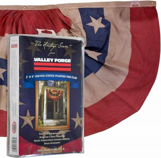 Valley Forge,  Bunting Banner,  Cotton,  3 