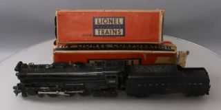 Lionel 2065 Vintage O 4 - 6 - 4 Small Hudson Steam Locomotive & 6026w Tender/box