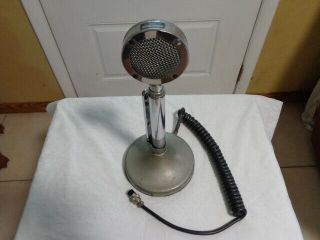 Vintage Astatic D - 104 Base Station Desk Microphone T - Ug8 Stand Ham Cb Radio