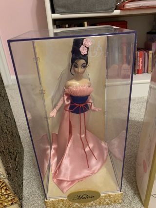 Disney Designer Princess Mulan Doll Limited Edition 1743 Of 6000