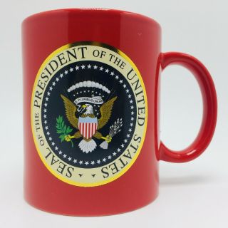 Seal Of The President Of The United States Potus Coffee Mug Red