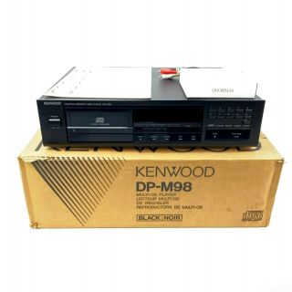 Vintage Kenwood Dp - M98 Multiple Compact Disc Cd Player 6 Disc W/ Box