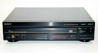 Vintage Sony Cdp - C30 Cd Player 5 Disc Automatic Disc Changer Made In Japan