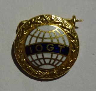 Iogt Pin Badge Medal Medaille - Good Templars