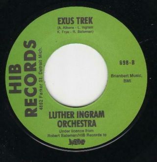 LUTHER INGRAM If It ' s All The Same To You Babe - Northern Soul 45 (HIB) 7 