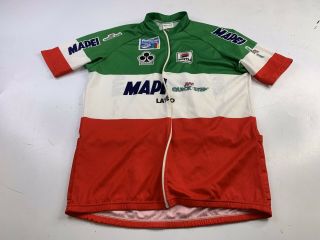 Vintage Sportful Mapei Bricobi Cycling Team Jersey Men 