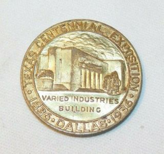 Rare 1936 Texas Centennial Exposition Worlds Fair Coin Token