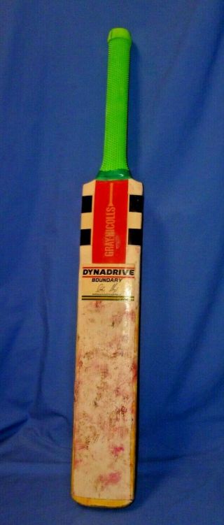 1987 Vintage Gray Nicolls Cricket Bat Dynadrive Boundary 2lb 7 Harrow Scoop