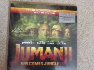 Jumanji: Welcome To The Jungle Soundtrack - Flaming Vinyl 2lp