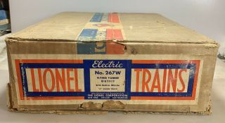 1937 Prewar Vintage Lionel Trains No 267w Flying Yankee Outfit Box Only Empty