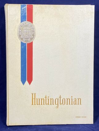 1964 Huntington High School West Virginia Wv " Huntingtonian " Yearbook Annual