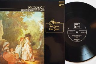 Regis Pasquier: Mozart - Duos For Violin & Viola Kv 423 & Kv 424 / Harmonia Mundi