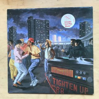 Big Audio Dynamite Tighten Up Vol.  88 Lp 1988 With Inner Sleeve (light Signs Of