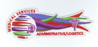 2019 World Scout Jamboree Administrative Logistics Medical Services Staff Patch