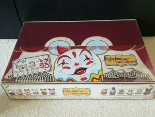 Disney Vinylmation 3 " Under The Big Top 24pc.  Case Tray With Chaser