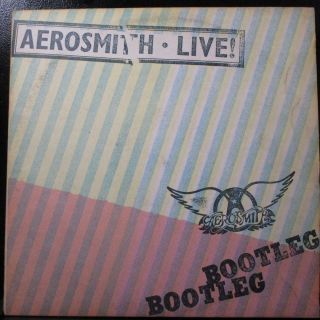 Aerosmith - Live Bootleg Vg,  Lp 1978 Columbia Pc2 35564 Usa