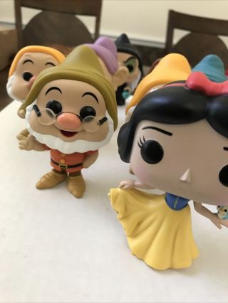 Funko Pop Snow White And The Seven Dwarfs Plus The Evil Witch