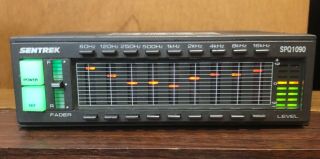 Vintage Car Equalizer Audio 9 Band Stereo Radio In Dash