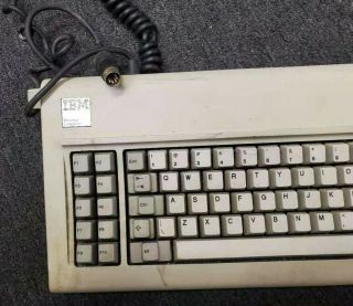 Vintage IBM MODEL F XT Keyboard - ASIS 3