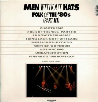 Men Without Hats - Folk Of The 80 