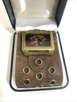Vintage Disney Time Pirates Of The Caribbean Watch Wide Band