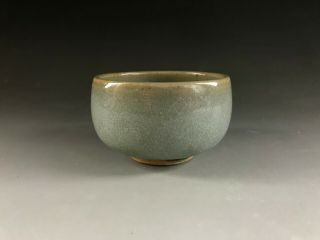 Rare Chinese Porcelain Jun Kiln Blue Glaze Bowl 960 - 1279 Song Dynasty