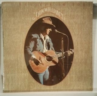 Don Williams I Believe In You Country Vinyl Lp 1980