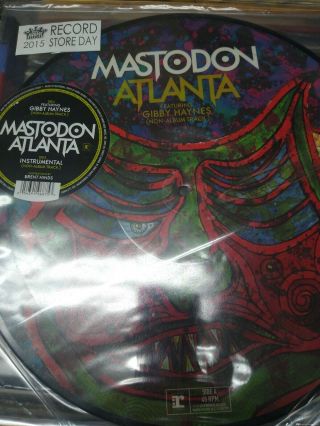 Mastodon Atlanta Vinyl Record Gibby Haynes Rsd Record Store Day Picture Disc