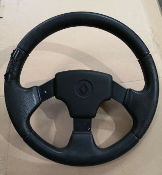 Renault Clio Williams Rs16v Sport Steering Wheel Vintage Oem 7700801709