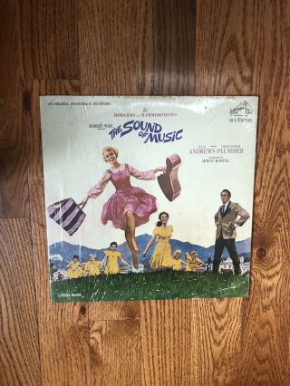 1965 The Sound Of Music Soundtrack Vinyl Album Stereo Shrink Wrap
