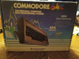 Vintage Commodore 64 Computer W/box Matching Serial Numbers
