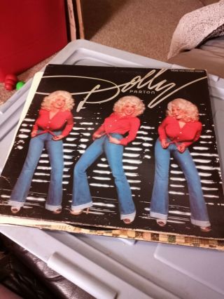 1977 Dolly Parton Vintage Vinyl Record Album Here You Come Again