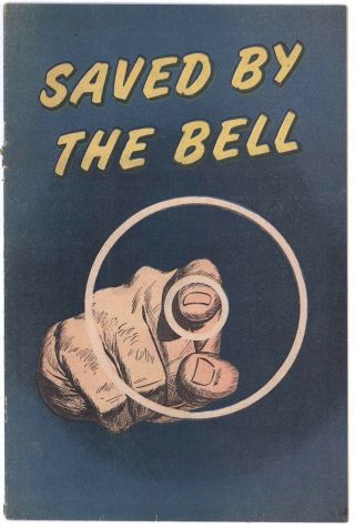 1957 Saved By The Bell Giveaway Comic Book From The American Legion - Unlisted