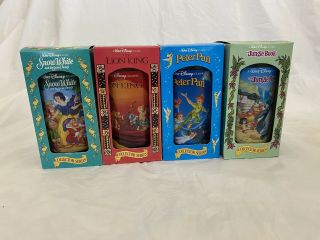 Complete Set of 8 Burger King Collector ' s Series Disney Plastic Cups 2