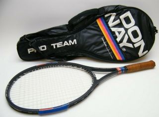 Vtg Donnay Pro Cynetic 12 Oversize Braided Graphite Tennis Racket Racquet