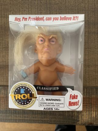 Donald Trump Presidential Troll Doll/figure The Official World 