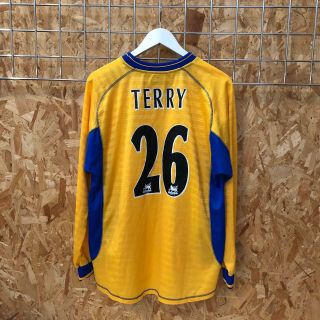 Vintage Terry 2000/01 Chelsea Away Shirt/jersey/top L Large Long Sleeve